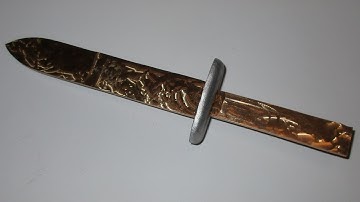 Cast Bronze Dagger Part 3 (Guard)
