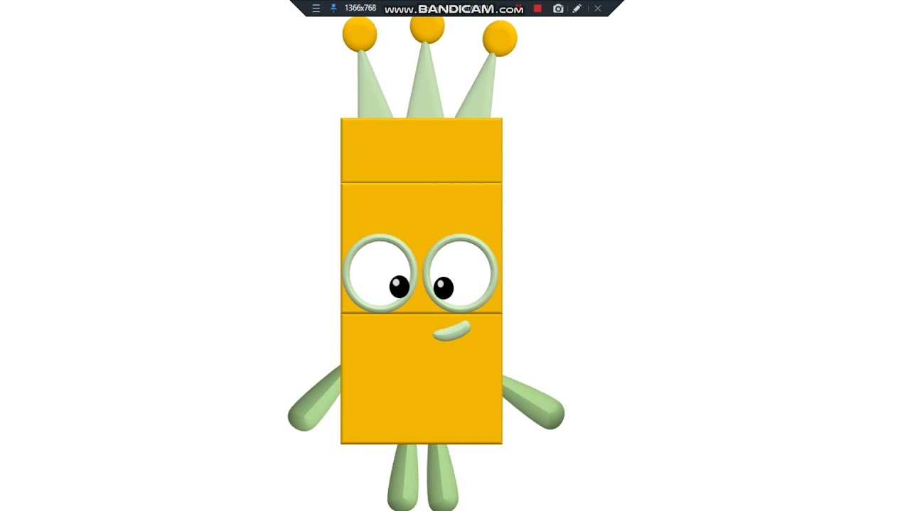 Numberblocks Band Halves 0.5 to 3.5 (This will be popular i guess ...