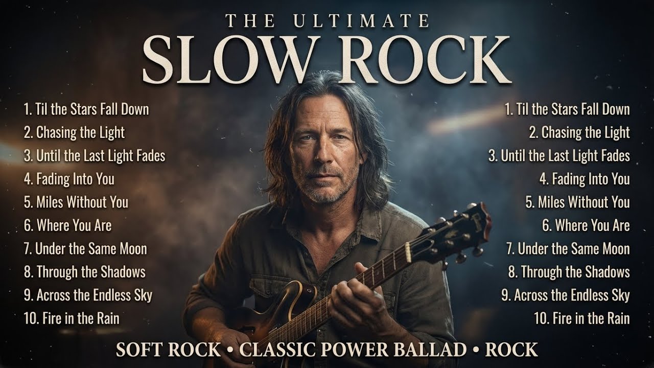 Top 20 Slow Rock Love Songs | Timeless Ballads from the Golden Era