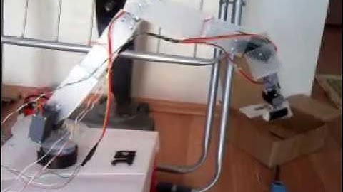 arduino uno 6 eksenli robot kol robot arm