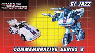 My Brotha JAZZ! Transformers G1 Commemorative Series 3 Autobot Jazz 4K video review #transformersg1