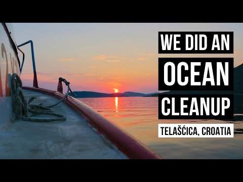 Croatia Travel Vlog: Camping and ocean cleanup in Telascica on Dugi Otok