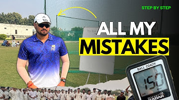 15 Mistakes Every Fast Bowler Must Avoid😱| Pathak100mph cricket academy