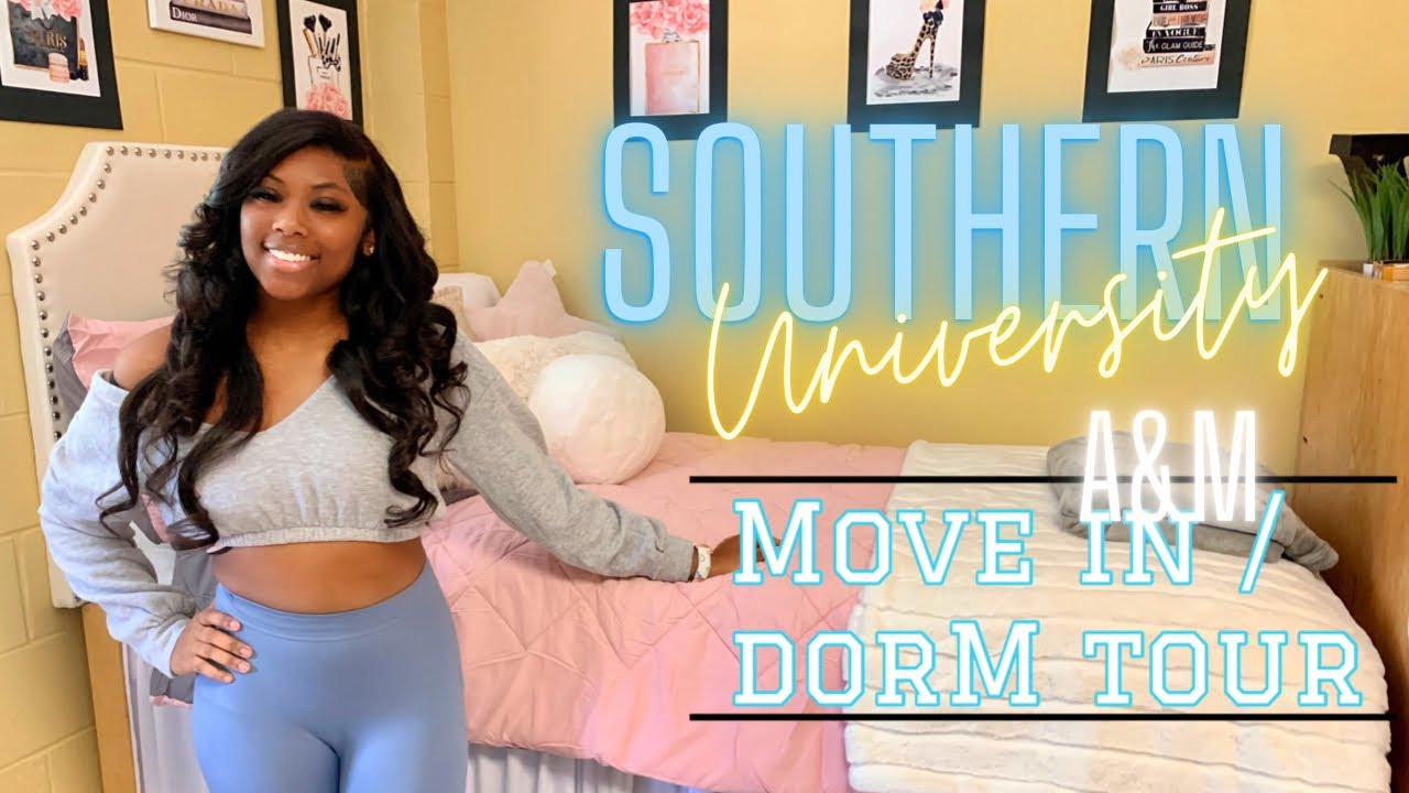 Southern University A&M Move in/ Dorm Room Tour myhbcu wearesouthern