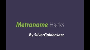 Metronome Hacks Part 3 - Offbeats and Swing-Feel