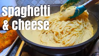 Creamy SPAGHETTI &amp; Cheese Recipe | Chicken &amp; Pasta Dinner Recipes