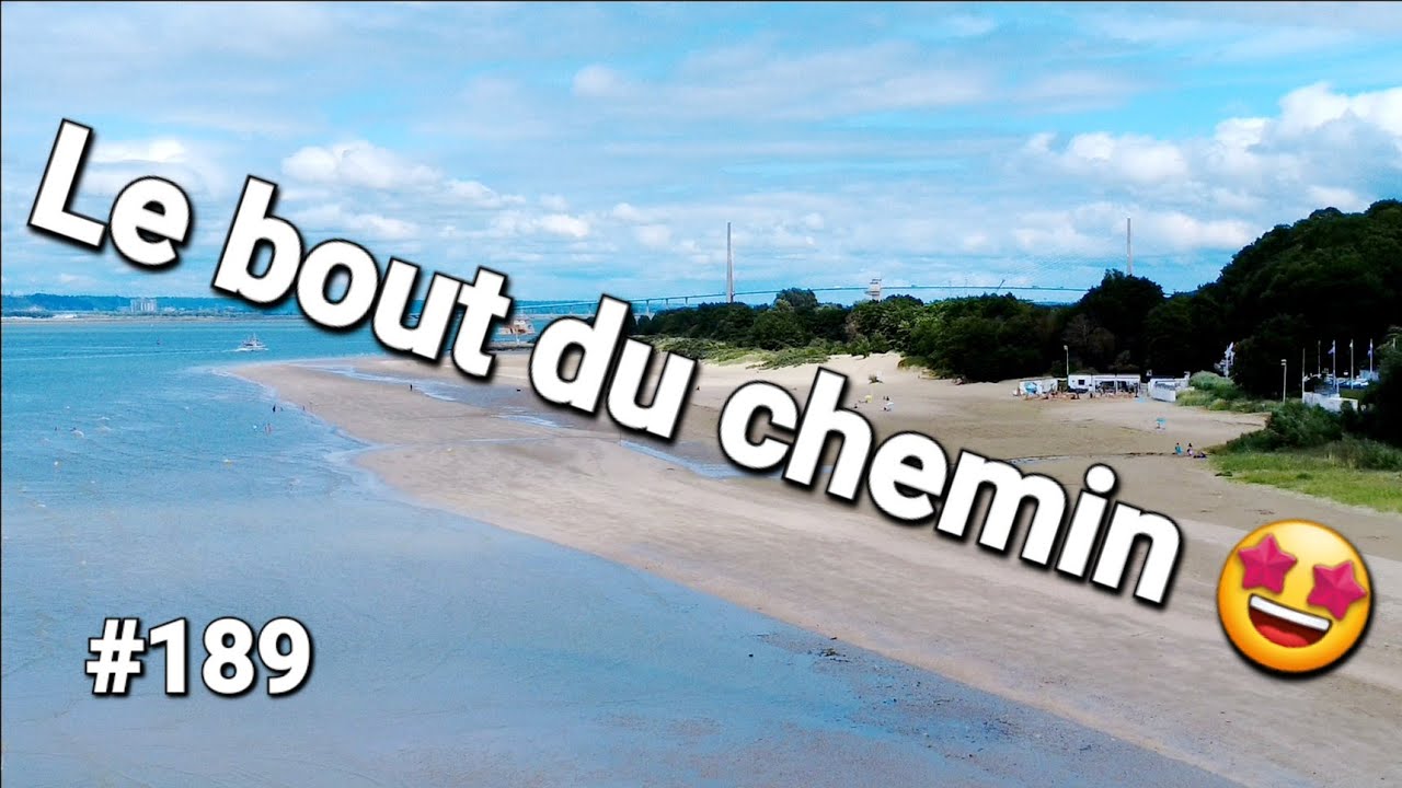 L'embouchure de la Seine 774.76 km depuis son départ en Côte d'Or #campingcar #nomade #vanlife