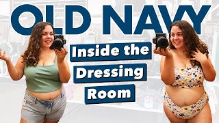 Inside the Dressing Room at Old Navy for Summer!