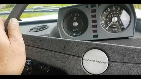 Episode 26   1972 project Range Rover A Suffix   Progress Report