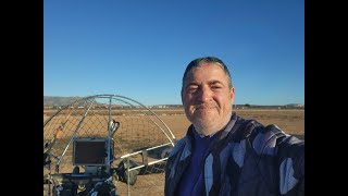 Desde Pinoso (Alicante) a Cañada del Trigo en Jumilla (Murcia) en paramotor. Vuelo completo en 360º.