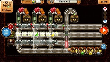 Train Track Maze Game - Train Game - Android Gameplay #1426