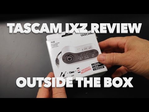 Tascam iXZ Review & Mic Comparison