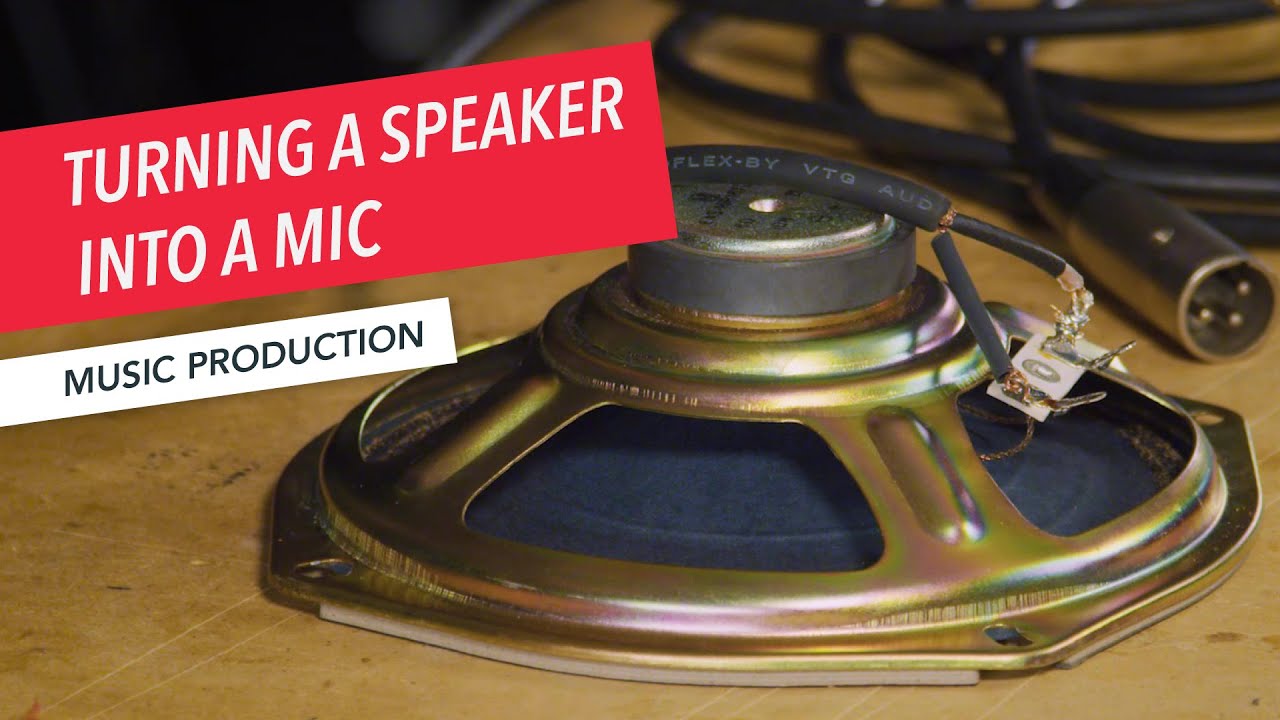speaker as a microphone
