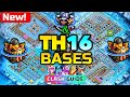 TH16 PROGRESS BASE LINK! NEW TH16 PROGRESS BASE WITH LINK! TH16 Home Base - Frost Age Scenery