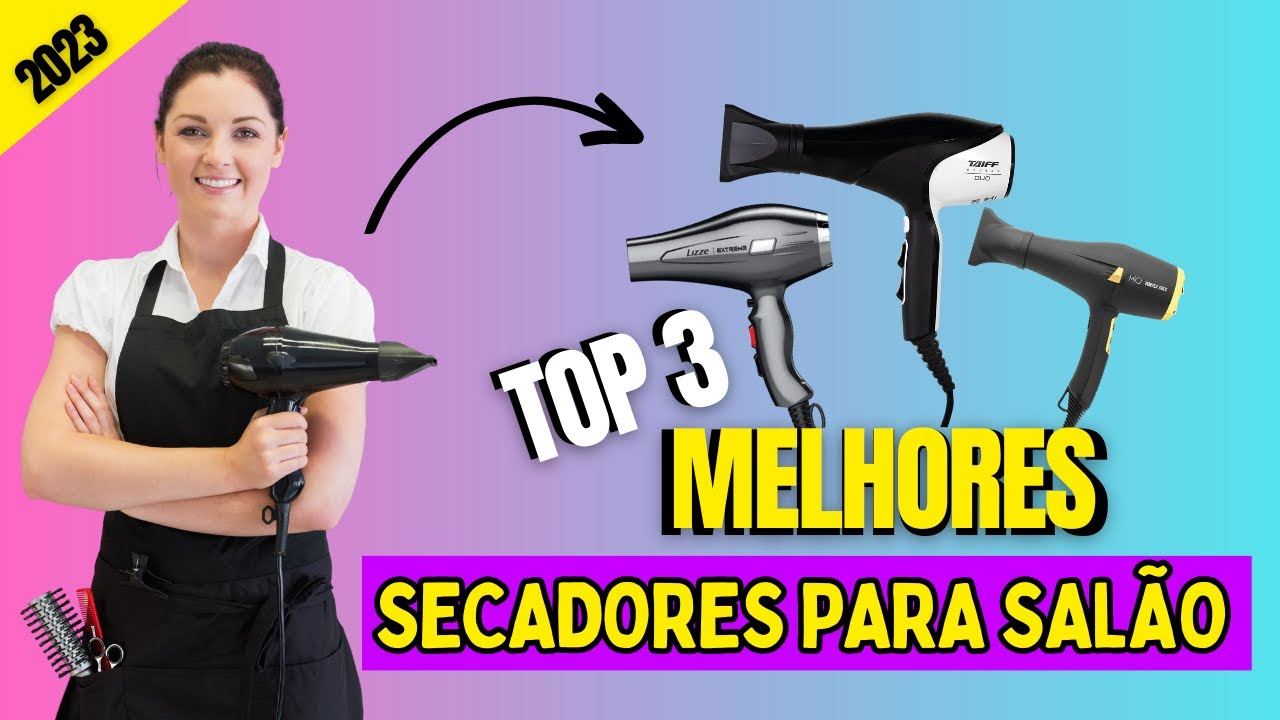 {MELHORES SECADORES PARA SALÃO 2023} Descubra o SECADOR PROFISSIONAL ...