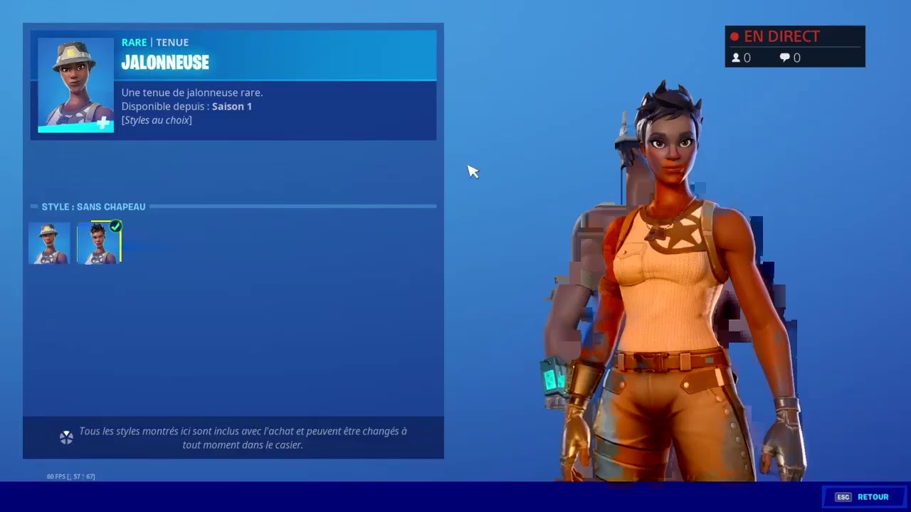 la jalonneuse est de retour dans la boutique fortnite