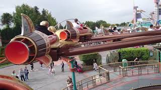 Orbitron Ride POV At Disneyland, Paris, France