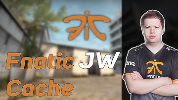 Fnatic JW playing CS:GO Faceit on Cache (twitch stream)