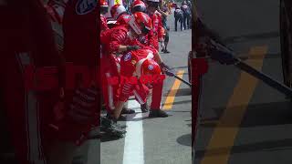 Scary Moment In The Ferrari Pits 😟