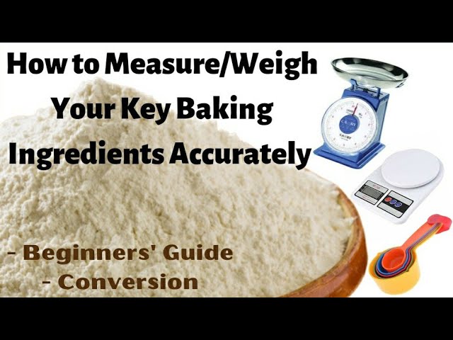 How to Measure Flour {With or Without a Scale} - Spend With Pennies