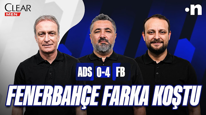Adana Demirspor - Fenerbahçe Maç Sonu | Önder Özen, Serdar Ali Çelikler, Onur Tuğrul