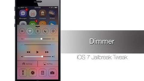 Dimmer - iOS 7 Jailbreak Tweak: Hands-on - iPhone Hacks