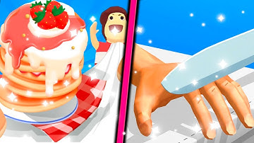 ASMR Slicing Vs Pancake Run All Levels Android iOS Gameplay Walkthrough 4K Nr 81
