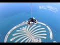 Sky diving at palm islands dubai