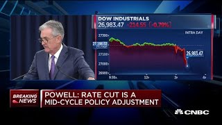 Fed chair Powell: Business investment, manufacturing weakness is not just result of trade talks