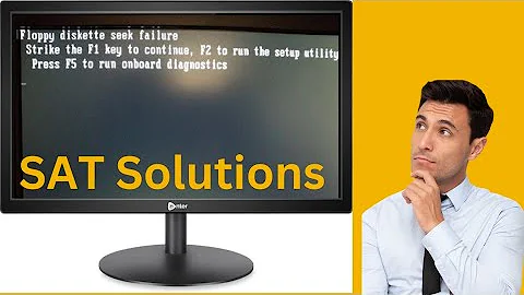 Floppy diskette seek failure Dell