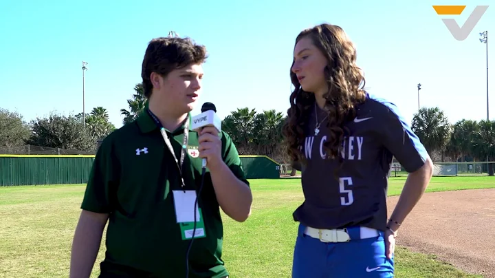 VYPE BYTE: Erin Plunkett - New Caney Softball