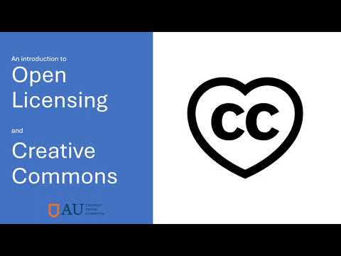 Open Licensing & Creative Commons