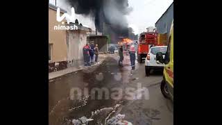 Взрыв на химзаводе Бальзам в Нижнем новгороде