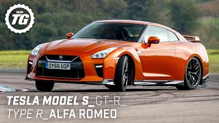 Chris Harris Drives... Best of Practical Performance: Tesla Model S, Nissan GTR | Top Gear