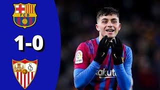 🚨 FC BARCELONE VS SEVILLA FC /  1-0 All Gоals Extеndеd Hіghlіghts 2022