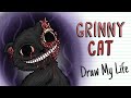 THE ORIGIN OF GRINNY CAT | Draw My Life