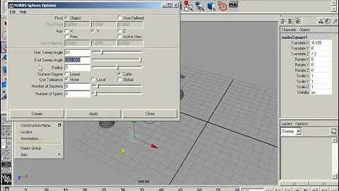 Maya Project Part 4: Creating Objects