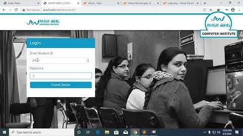 8  PHP PROJECT | WEBSITE DEVELOPMENT | PUNJABI LANGUAGE | AKASH WEBS COMPUTER INSTITUTE