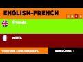 FROM ENGLISH TO FRENCH  friends