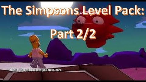 LEGO DIMENSIONS: The Simpsons Level Pack -Part 2/2-