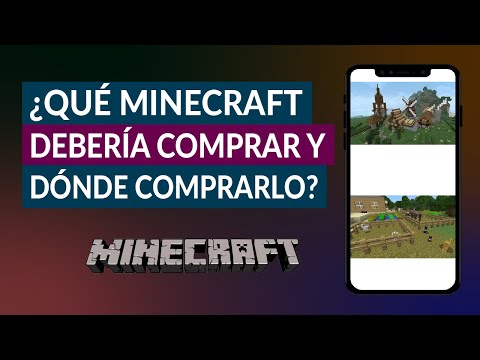 ¿Qué Minecraft Debería Comprar y Donde Puedo Comprarlo o Conseguirlo?