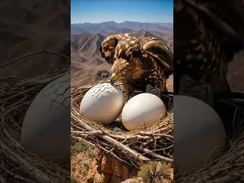 El águila salva un huevo misterioso de un canguro.