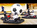 Jogamos futebol usando Karts!