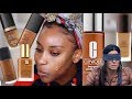 Blind Guessing My Foundations!! Chiiile This Is HARD | Jackie Aina