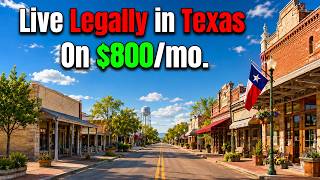 10 Little-Known Texas Towns Where You Can Still Retire on Just Social Security