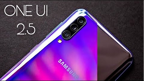 Samsung Galaxy A50s Official ONE UI 2.5 Update