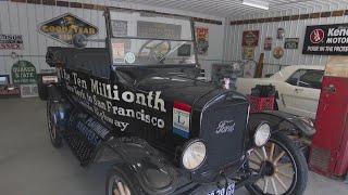 100-year-old Model T making cross country drive hits big speed bump in Greensburg