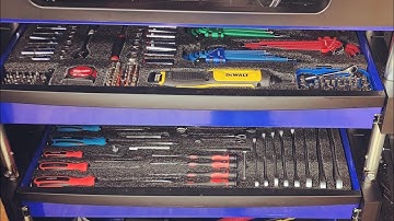 Power wheelchair mechanics toolbox. How to shadow a toolbox with Carnage Tools Shadow Foam.