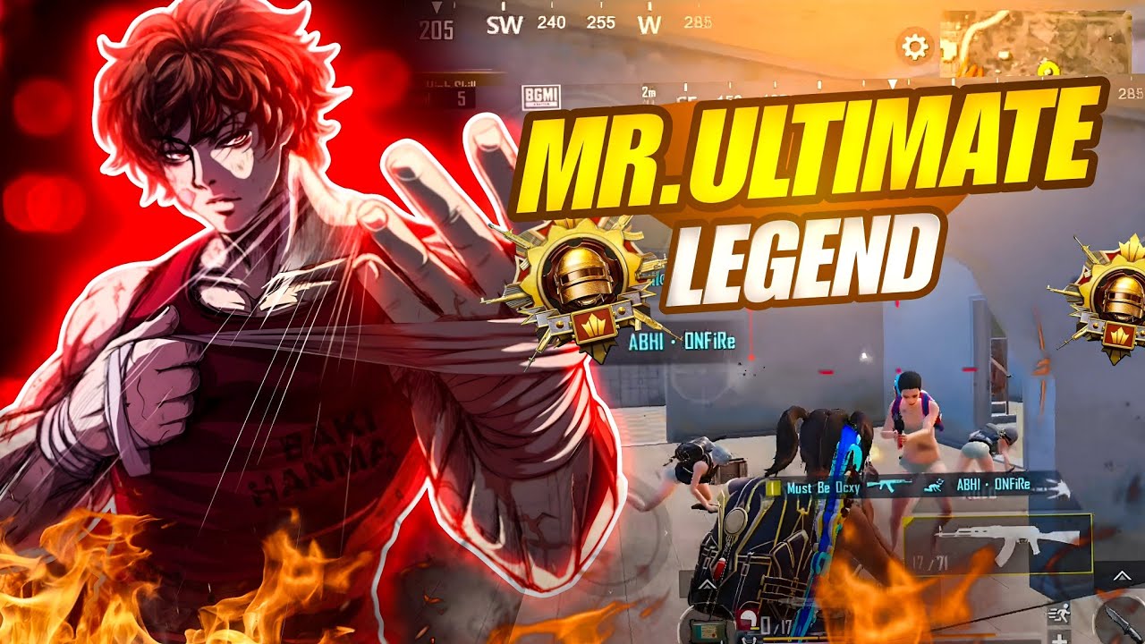 9 minutes Of Ultimate Legend lobby Intense clutches | BGMI - Pubg ...