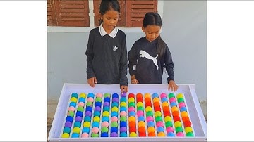 Game IQ Challenge Time Stripe Colorful Balls Puzzle Challenge, Fast Fast resolve ball happy playing